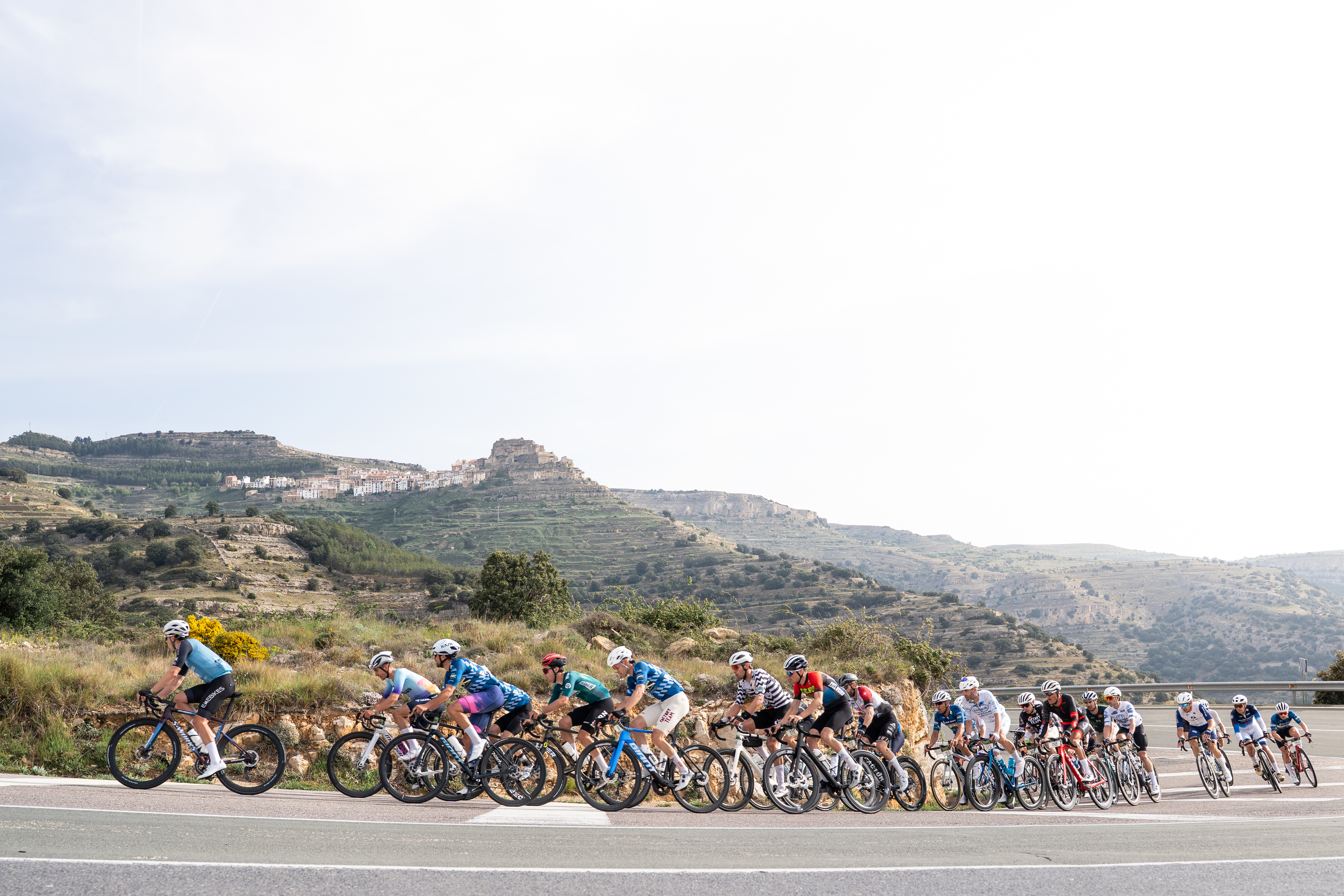 Los ciclistas en la SCOTT Mediterranean Epic Gran Fondo.
