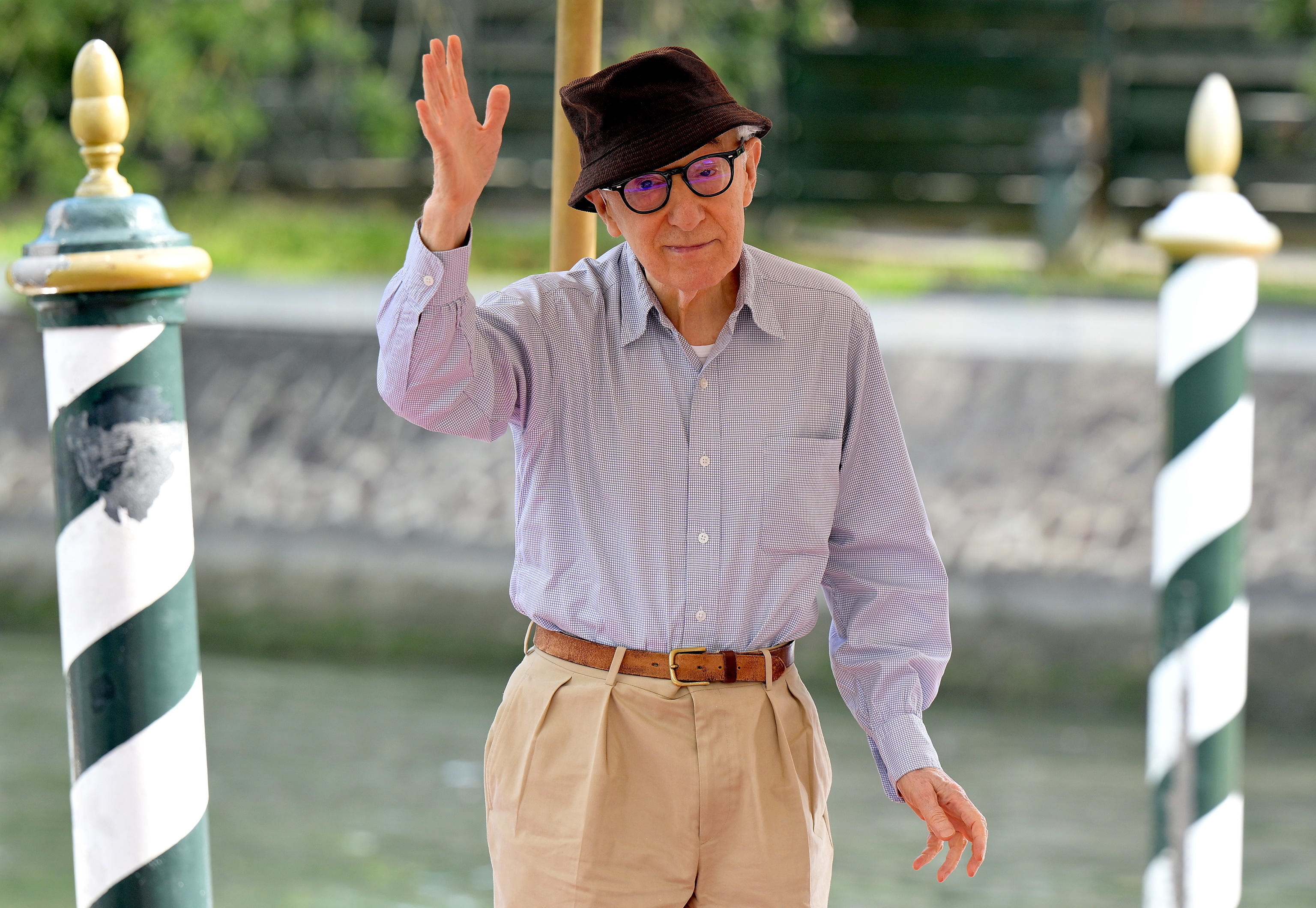 El director de cine, Woody Allen, en el festival de Venecia de 2023