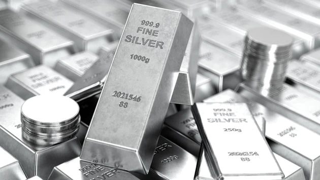 Fine Silver Bars with Silver Coins