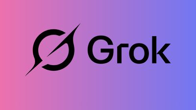 grok logo purple gradient