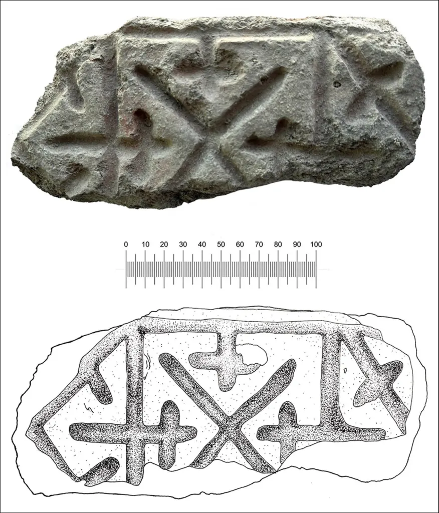 Placa decorada de Meghreki