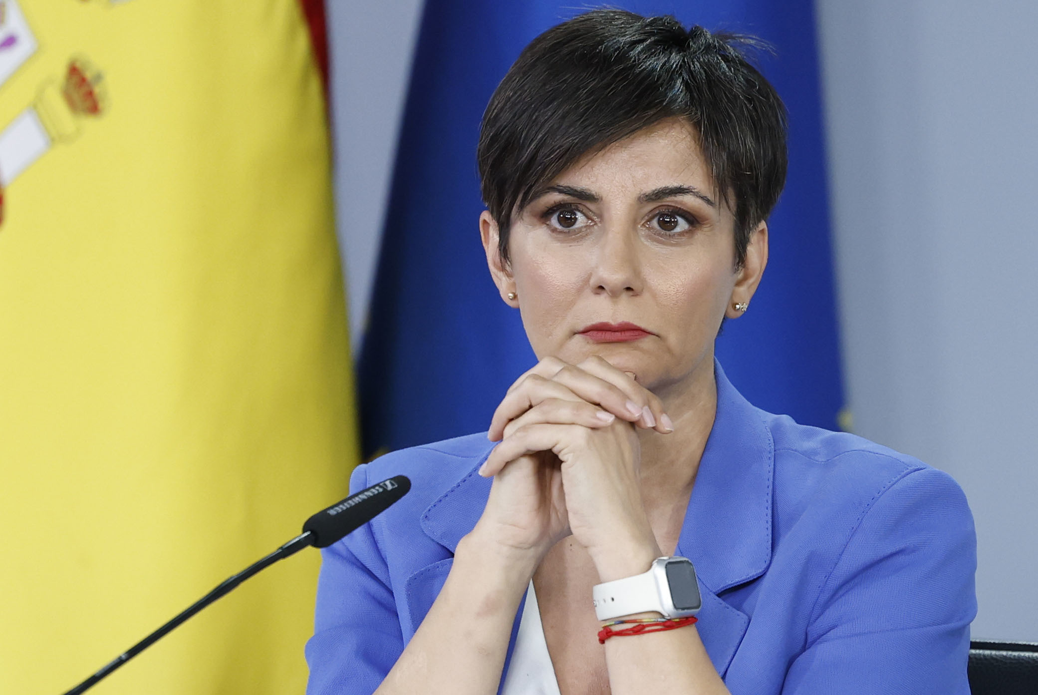 La ministra de Vivienda y Agenda Urbana, Isabel Rodr�guez, tras el Consejo de Ministros.