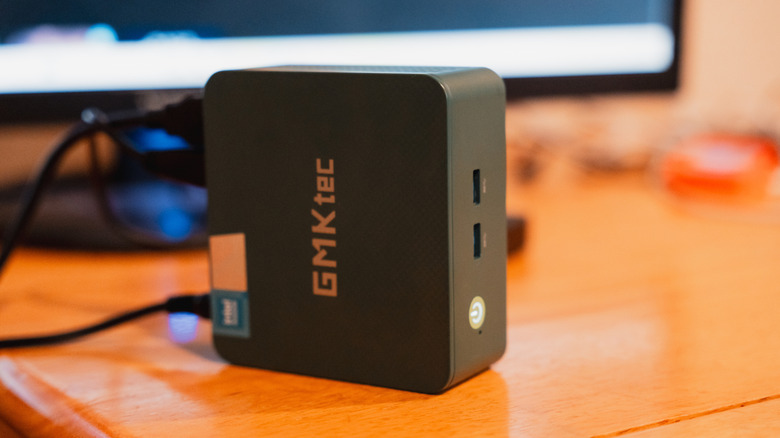 Mini PC on table