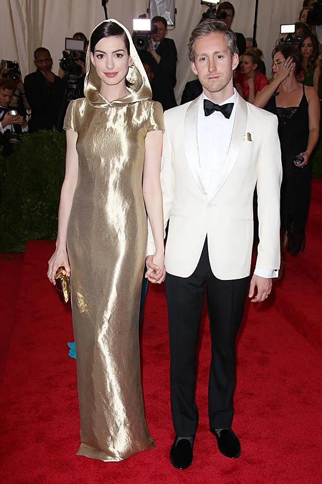 Anne Hathaway, de Ralph Lauren.