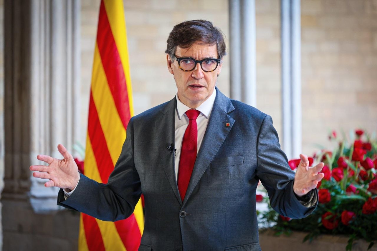 El presidente de la Generalitat, Salvador Illa.