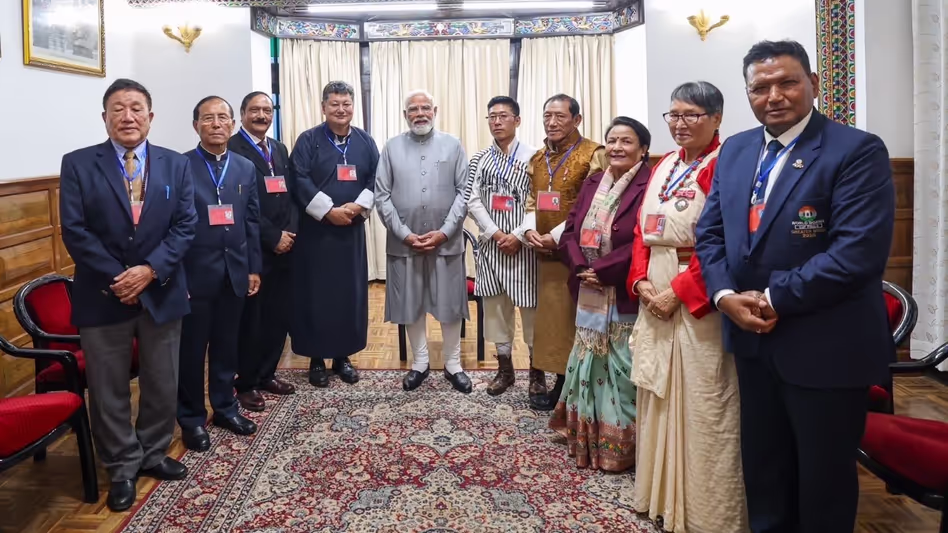 PM Modi engages with Padma awardees in Gangtok, calls discussions ‘wonderful’