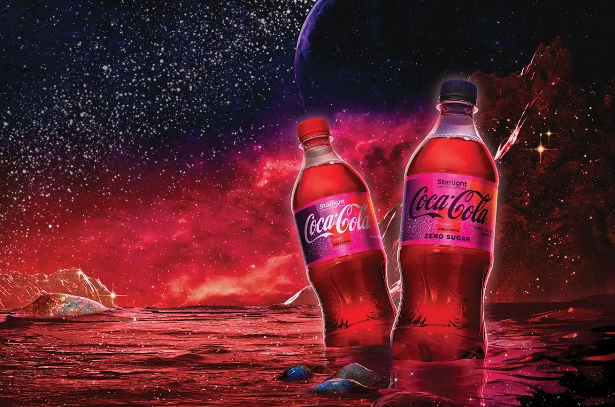 到底啥味?可口可乐推出太空科幻口味“星光”