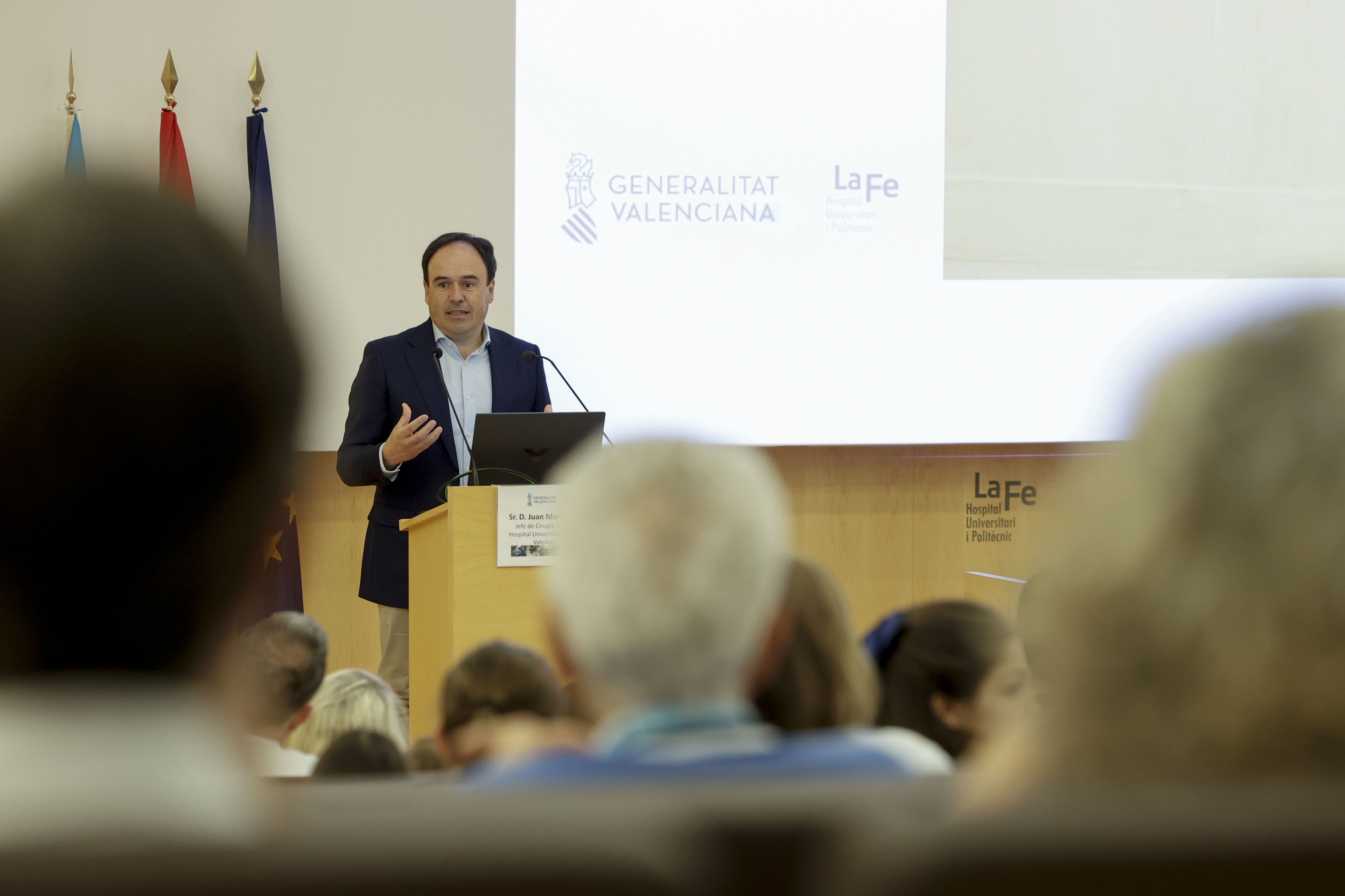 El presidente de la Generalitat, Juanfran P�rez Llorca.