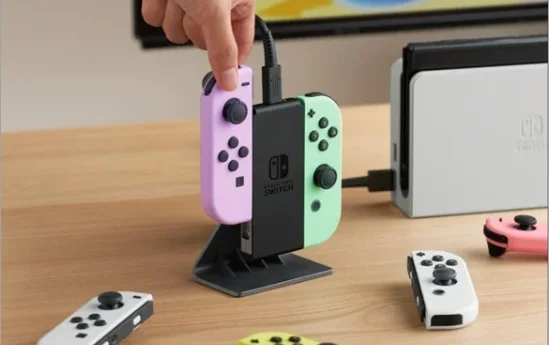 任天堂Switch主机 Joy-Con 手柄充电支架现已正式发售