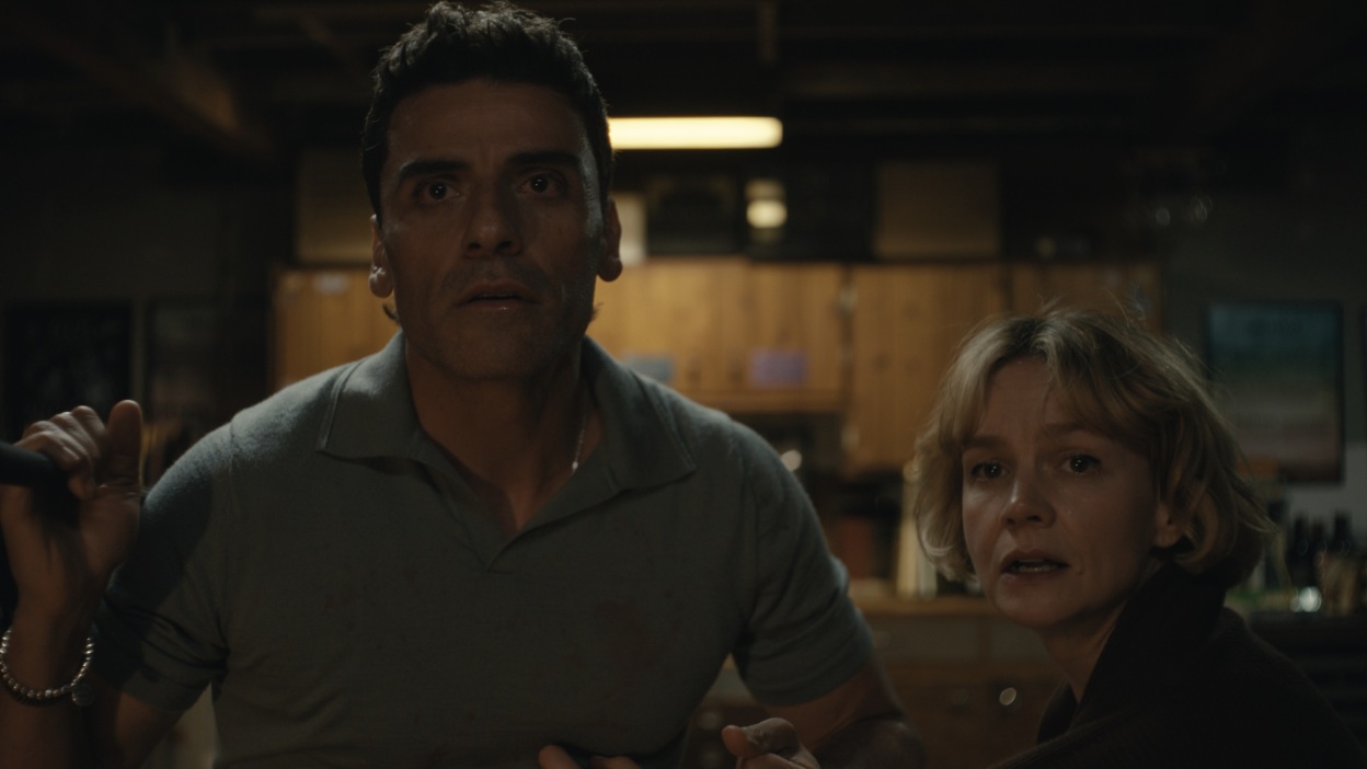 Oscar Isaac and Carey Mulligan in "Beef."