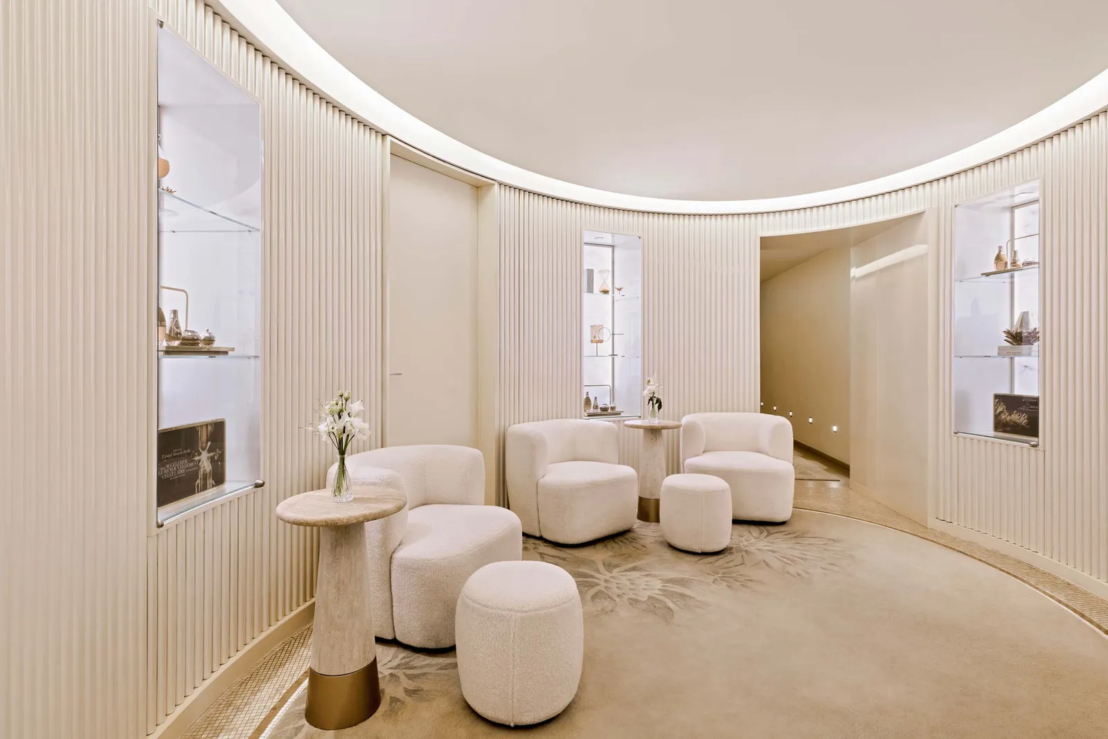 Image may contain Furniture Indoors Architecture Building Foyer and Chair