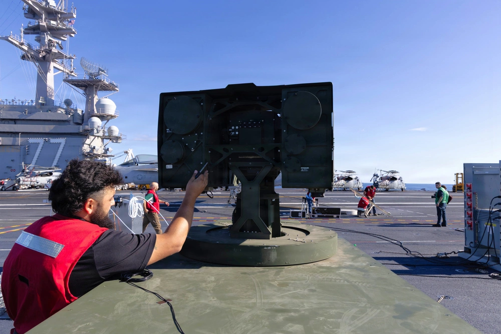 US Navy tests plug-and-play laser system on USS Bush carrier, downs drones at sea