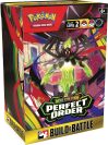 The Pokémon TCG: Mega Evolution—Perfect Order Build & Battle Box on a white background