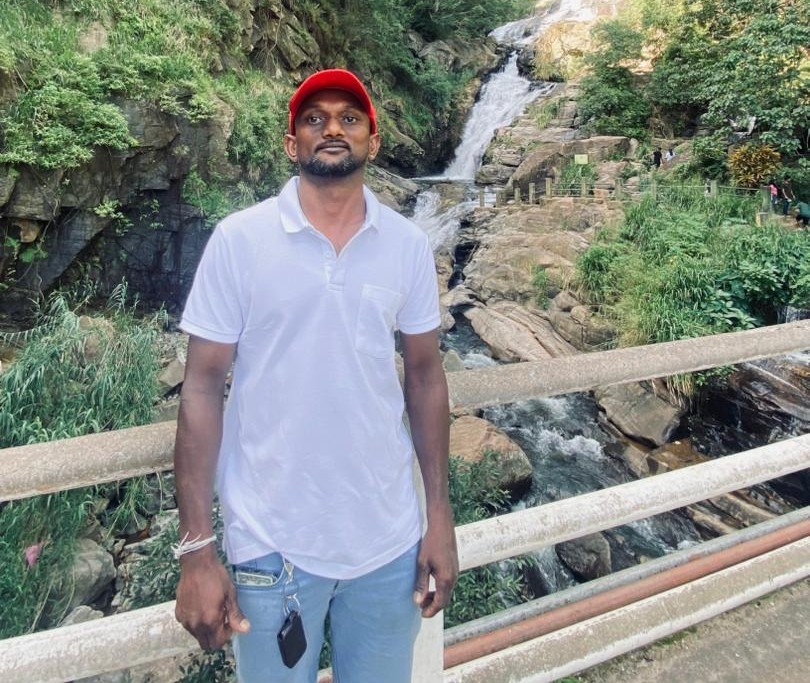 Ramesh, gu�a tur�stico en Sri Lanka