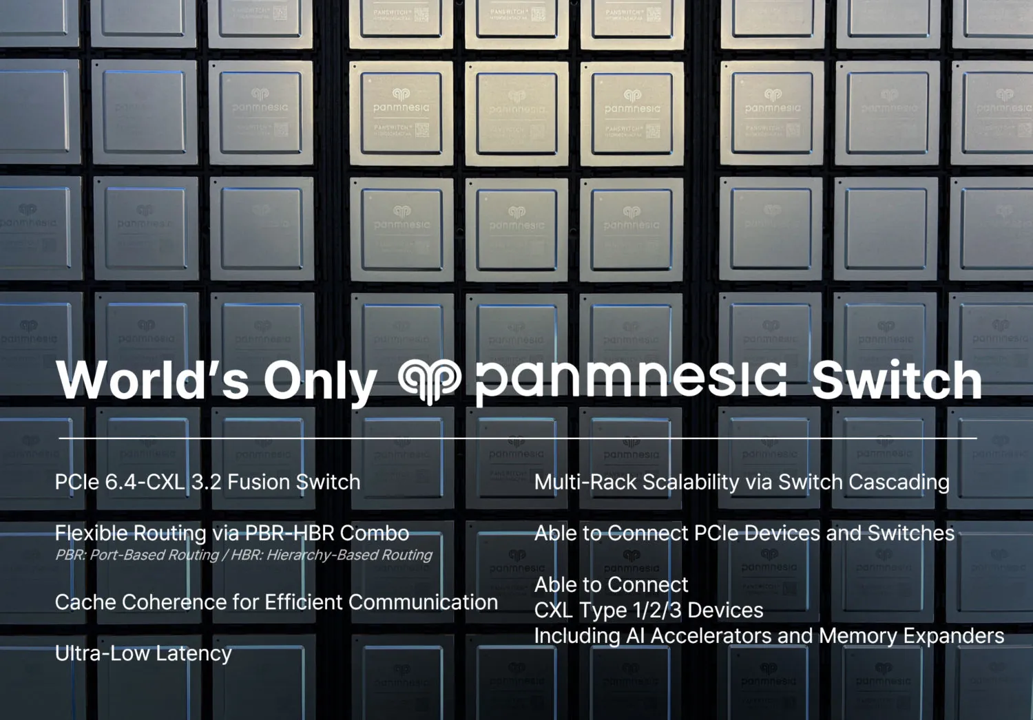 韩 Panmnesia 宣布全球唯一全功能 CXL 3.2 Switch 交换芯片 2026H2 量产
