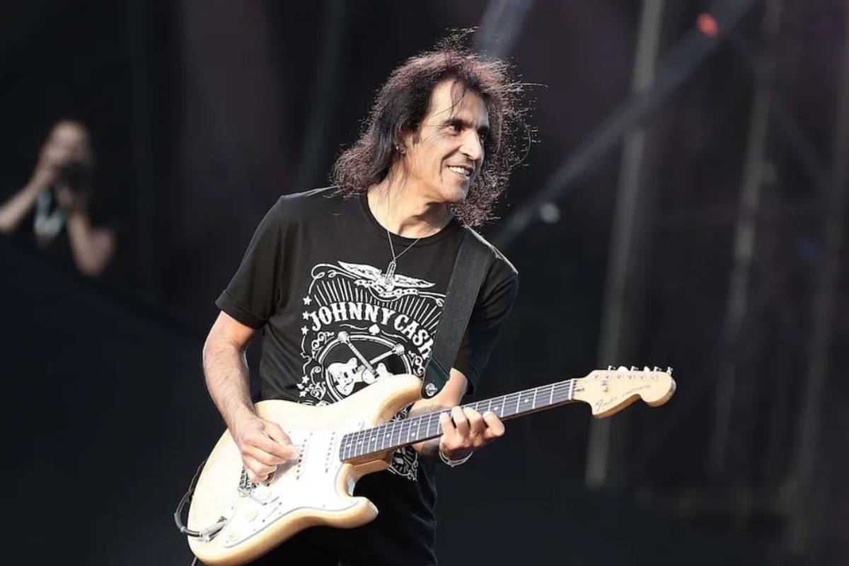 Felipe Staiti durante un concierto.