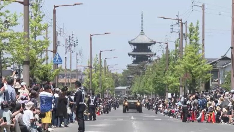 自衛隊「グリーンインパルス」演技・市中観閲など予定　２６日（日）に善通寺駐屯地一般開放【香川】｜FNNプライムオンライン
