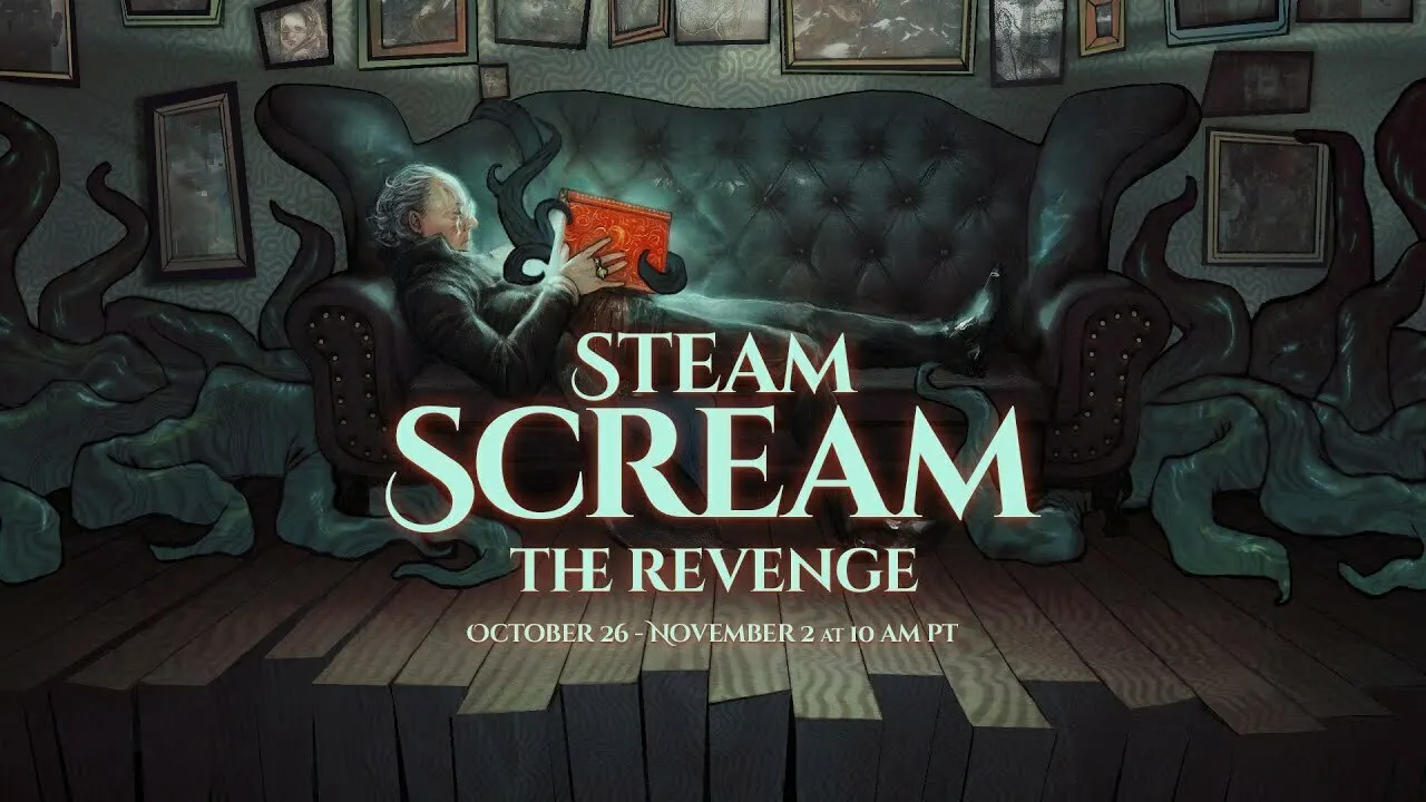 Steam尖叫游戏节现已隆重开幕,万圣贴纸免费领