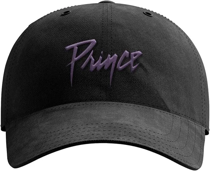 
Prince Official Logo Black Baseball Hat