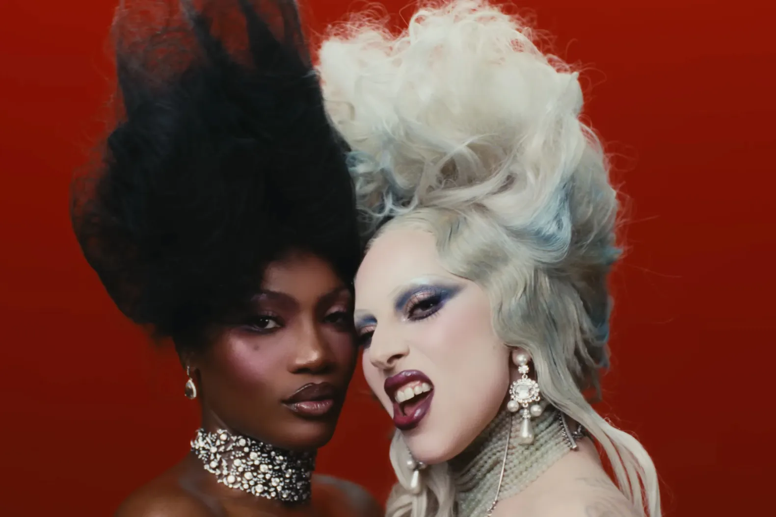 Doechii and Lady Gaga in 'Runway'