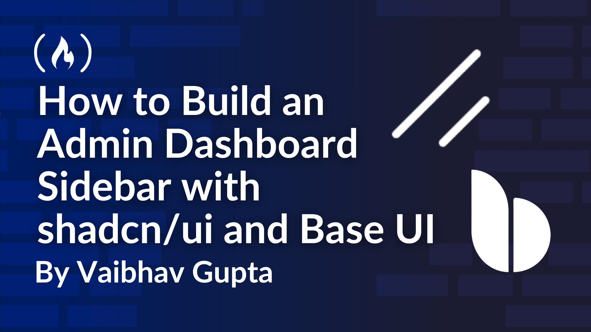 How to Build an Admin Dashboard Sidebar with shadcn/ui and Base UI