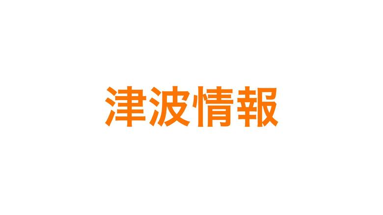 【速報】三陸沖を震源とする地震　宮城県沿岸に津波注意報　岩手県と北海道太平洋沿岸中部に津波警報｜FNNプライムオンライン