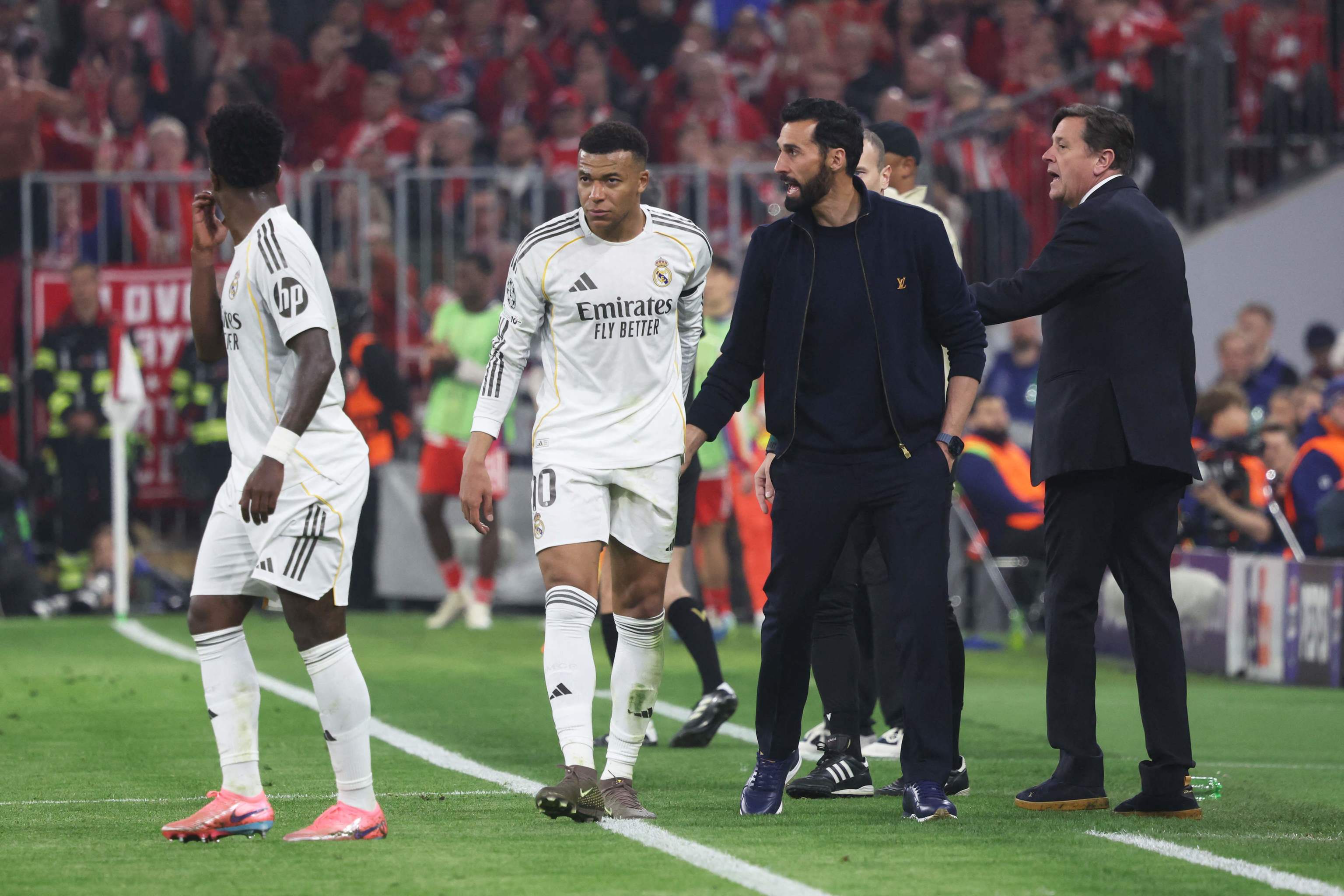 Vinicius, Mbapp� y Arbeloa, el mi�rcoles en M�nich.