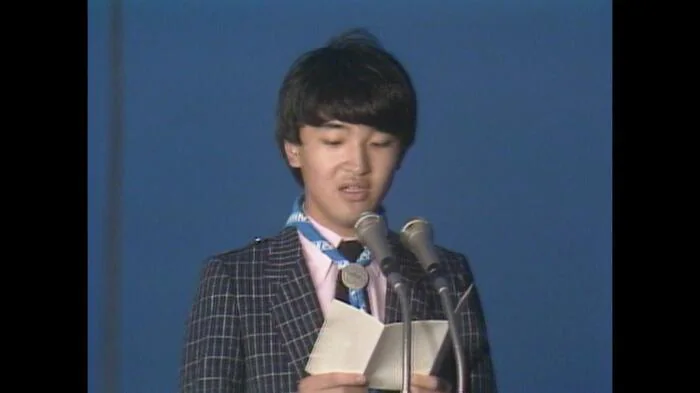 昭和59（1984）年7月 第1回 シニアースカウト大会・開会式（宮城・白石市）