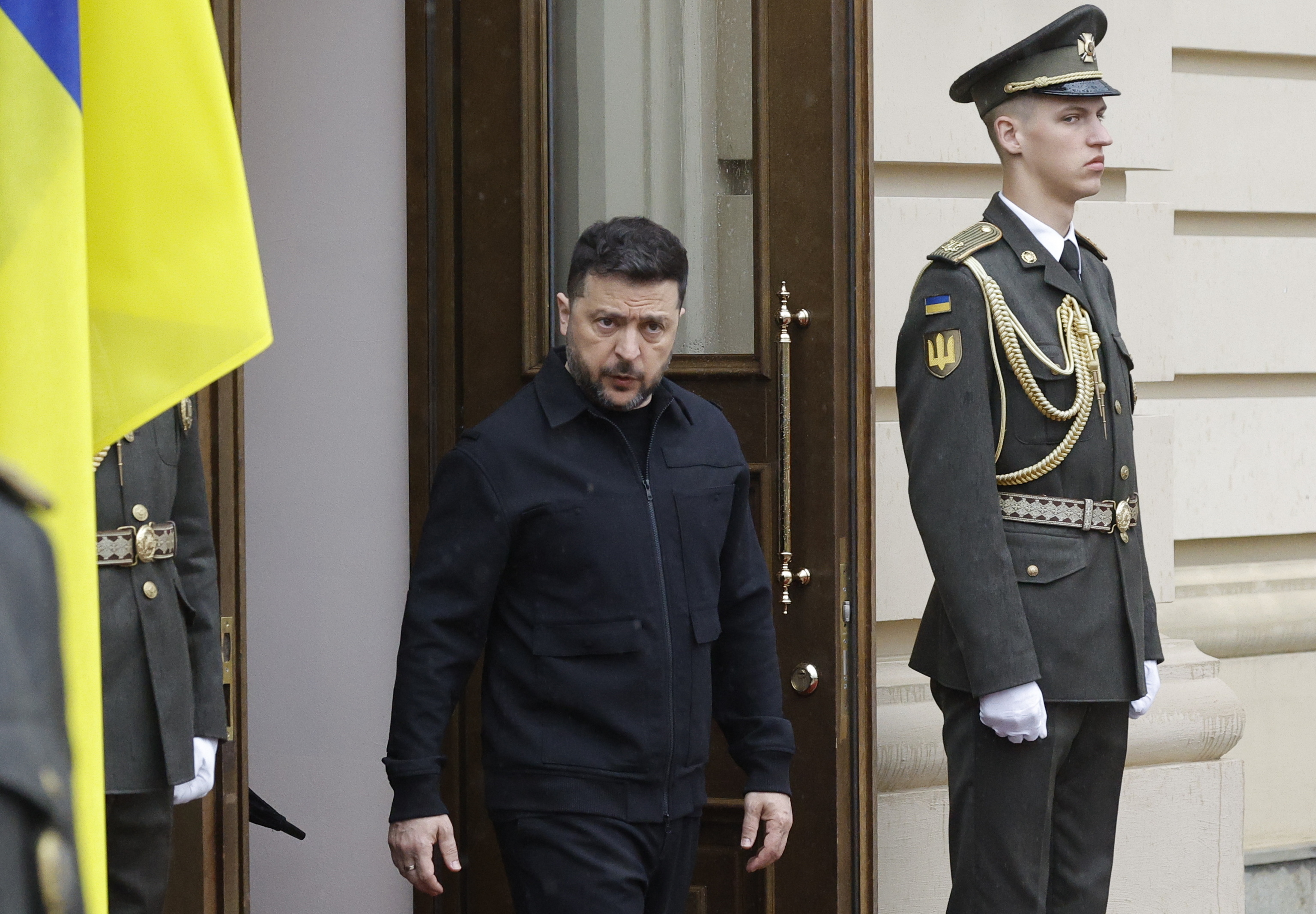 El presidente ucraniano, Volodimir Zelenski.