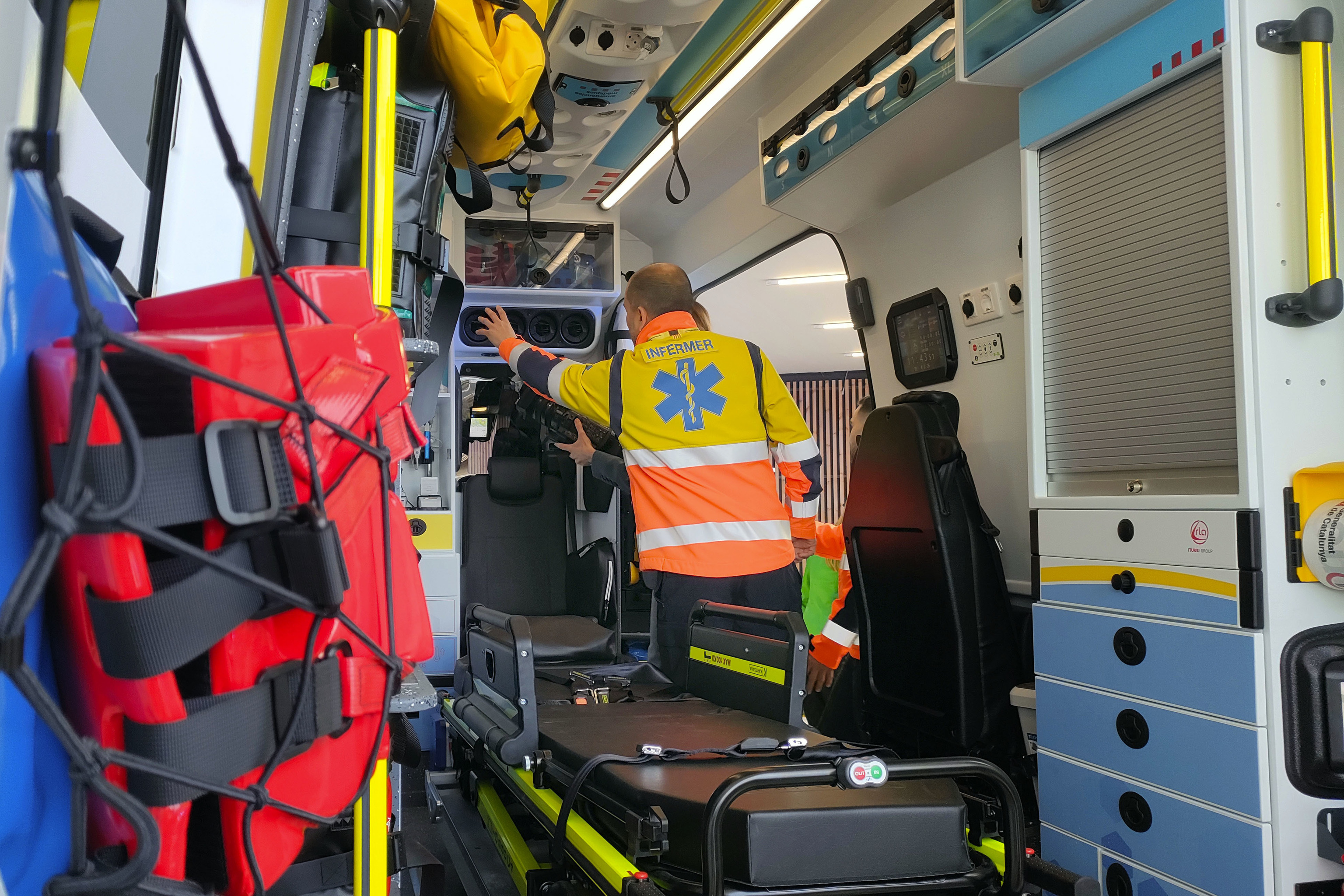 Archivo del Sistema de Emergencias M�dicas en Barcelona.