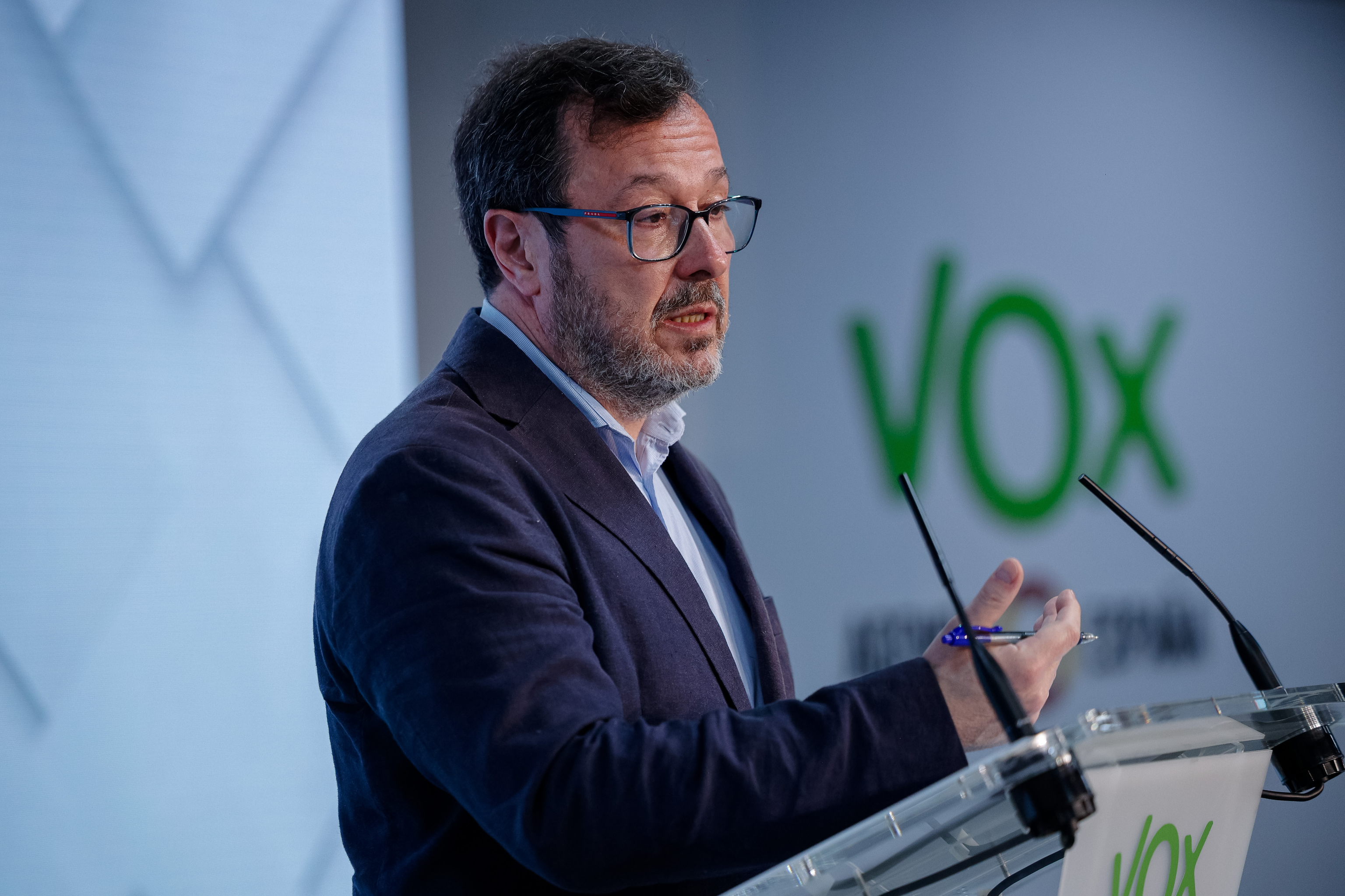 El portavoz nacional de Vox, Jos� Antonio F�ster