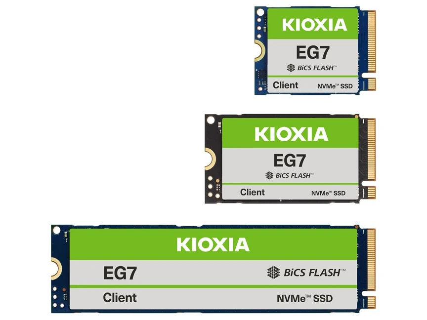 铠侠发布 PC OEM 固态硬盘 EG7:基于 BiCS8 QLC,性价比之选