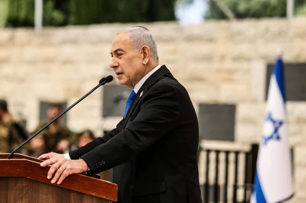 Israel's Prime Minister Benjamin Netanyahu 