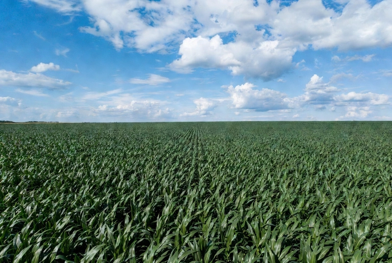 Picture of a monoculture of crops