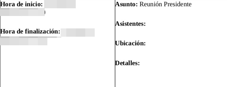 Agenda de B�rcenas en la que cita una reuni�n con Rajoy en 2010.