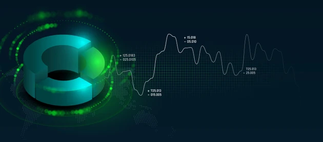 financial data analysis graph Investment ideas in the trading market