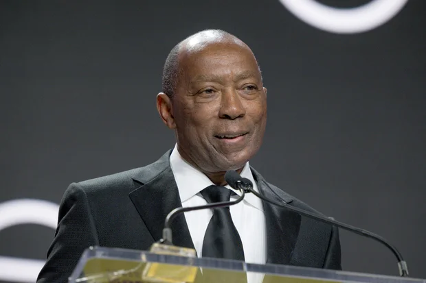 Sylvester Turner speaks in Houston, Texas, on July 28, 2023. 