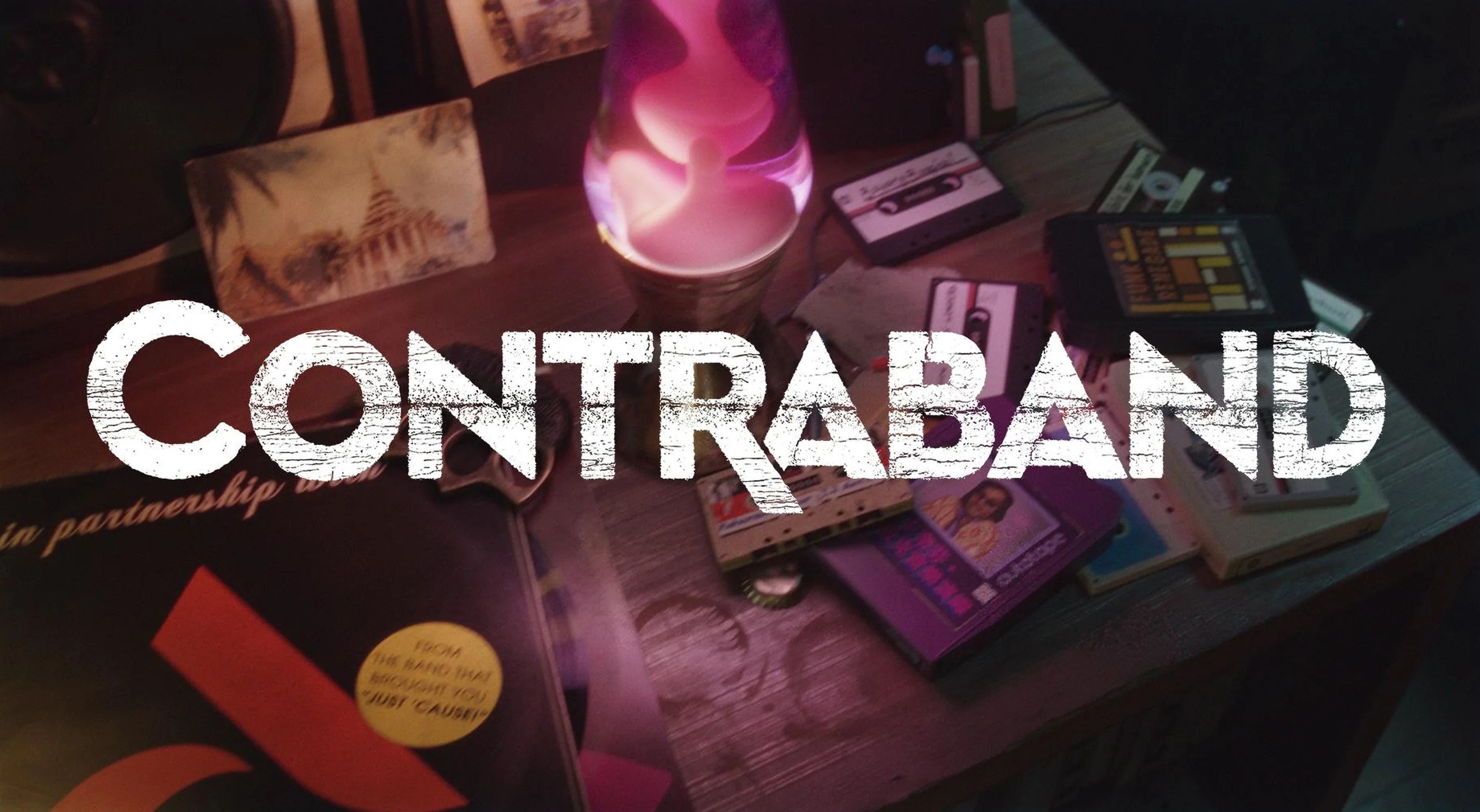 Text saying Contraband