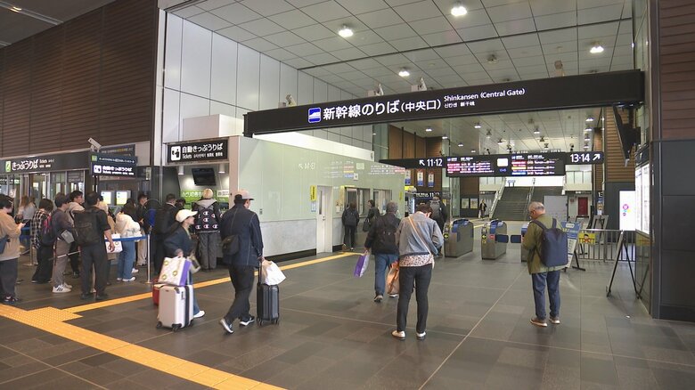 「一時照明が暗くなった」 長野県北部震源の地震で北陸新幹線が一時運転見合わせ　立山黒部アルペンルートの交通にも影響｜FNNプライムオンライン