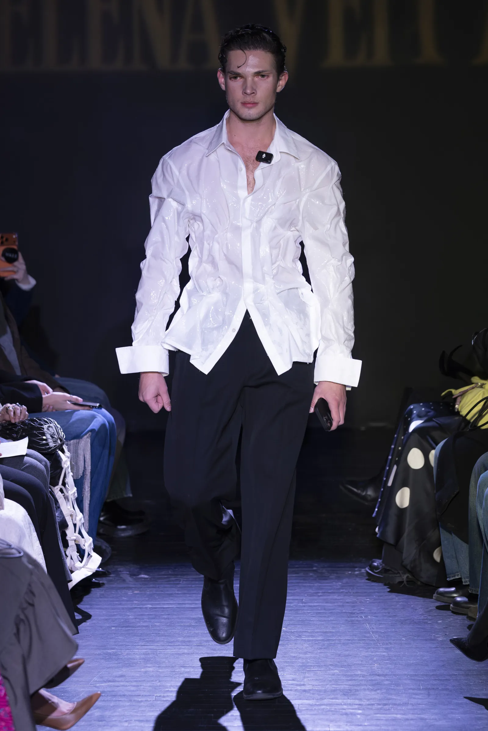 Image may contain Rick Malambri Fashion Adult Person Clothing Shirt Formal Wear Footwear Shoe and Suit