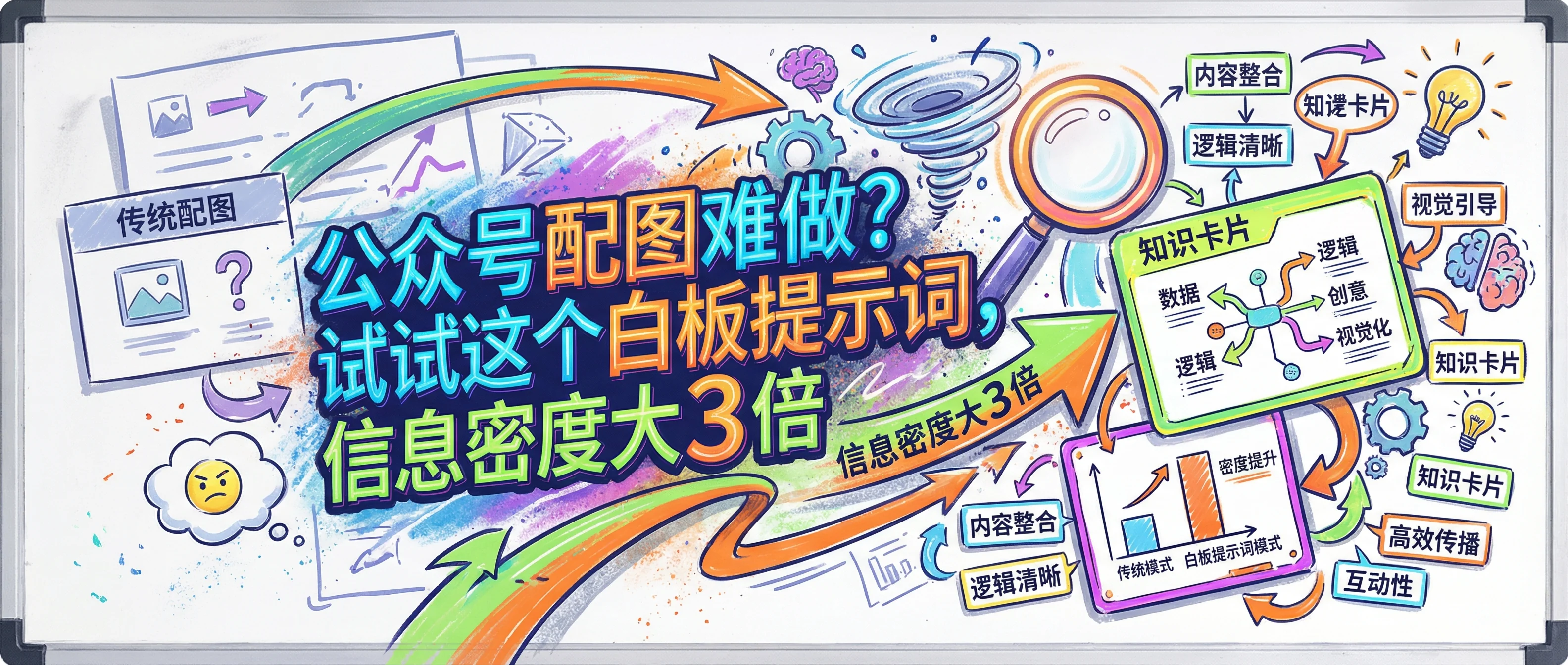 还在手写?Nano Banana Pro 白板提示词来了,信息密度大3倍!