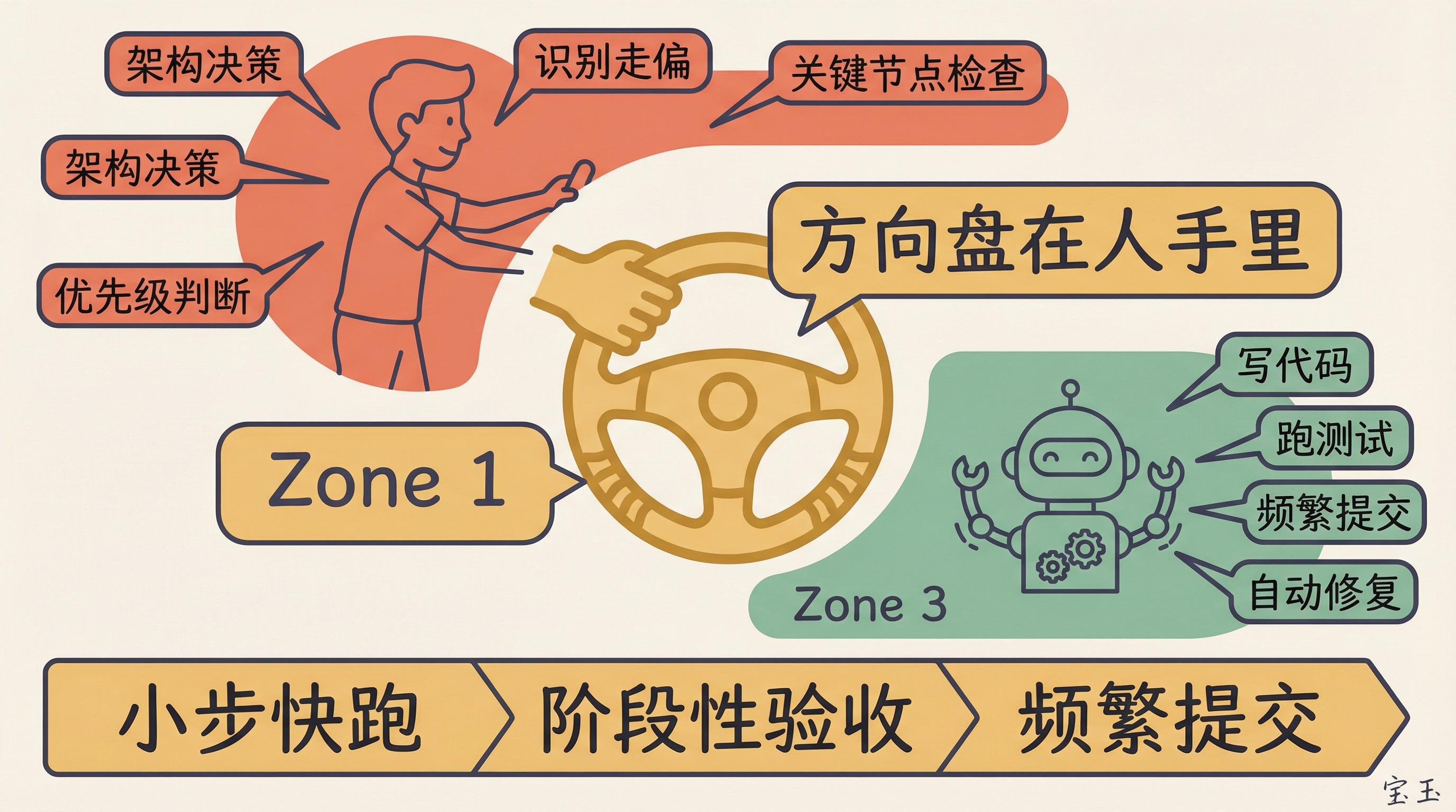 Agent 执行，人来决策