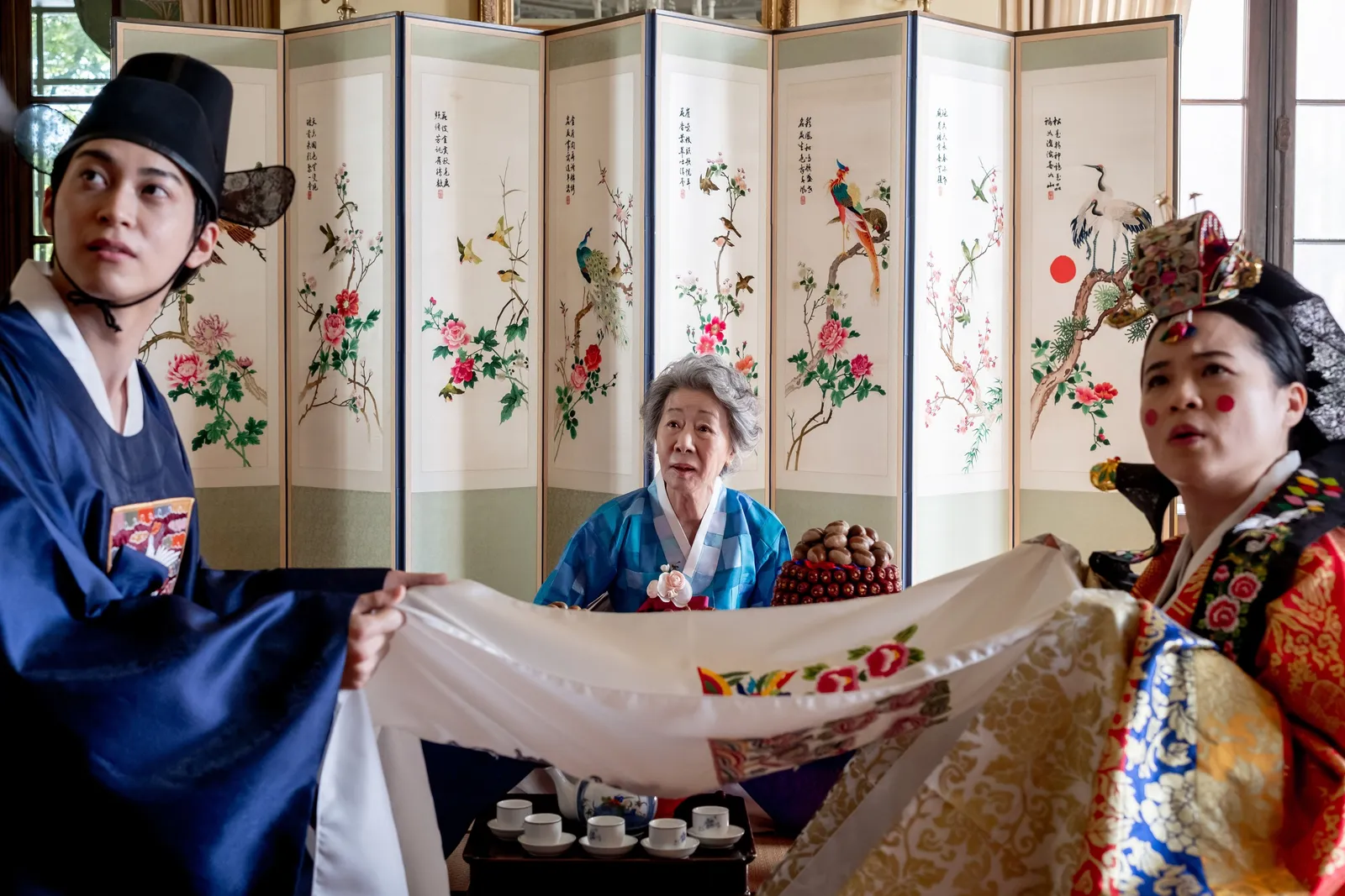 Image may contain Yoon Yeojeong Person Senior Citizen Adult and Cup