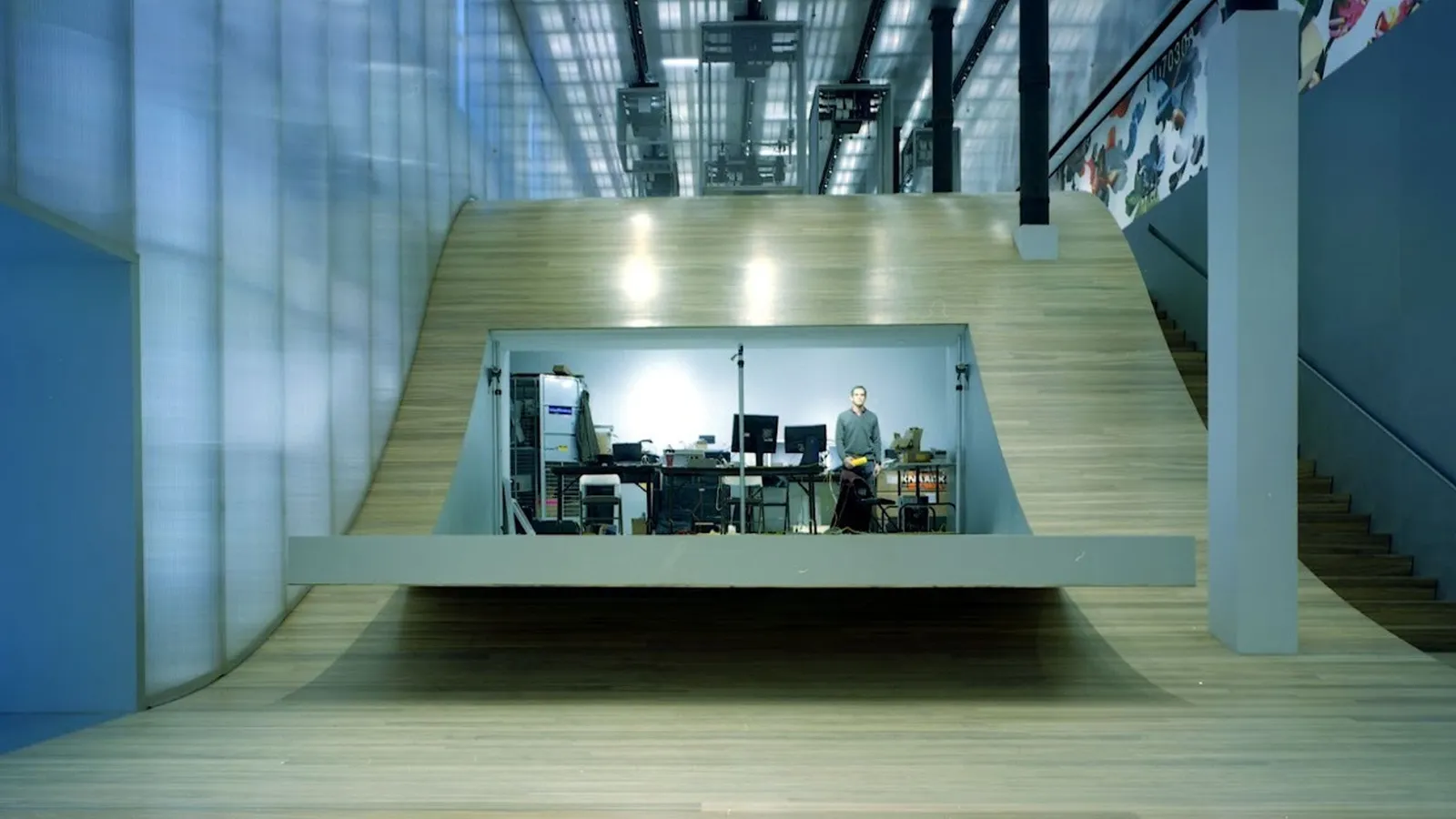 Pradas 2001 New York flagship ‘Epicenter store concept designed by OMA cofounder Rem Koolhaas which incorporated...
