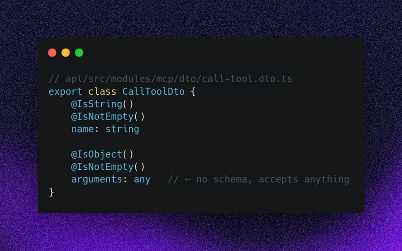 call tool dto