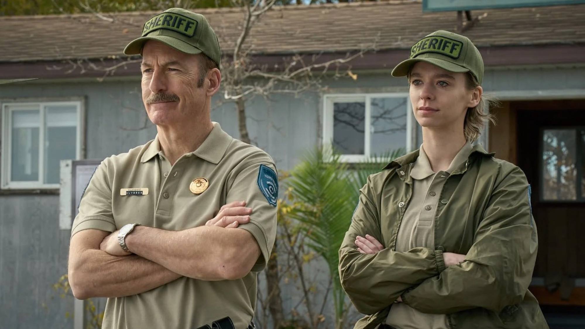 Bob Odenkirk and Jess McLeod co-star in "Normal."