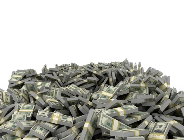 US Dollar Big Money Stack