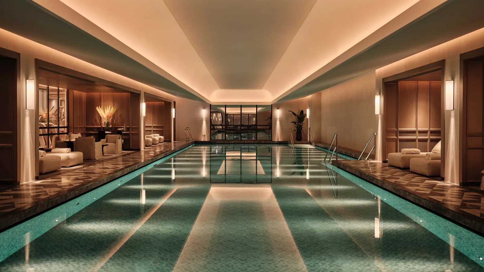 Image may contain Floor Pool Water Swimming Pool Plant Outdoors and Candle