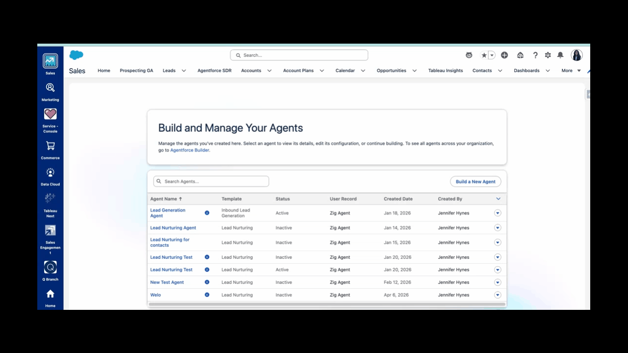 Engagement Agent: Versioning Support