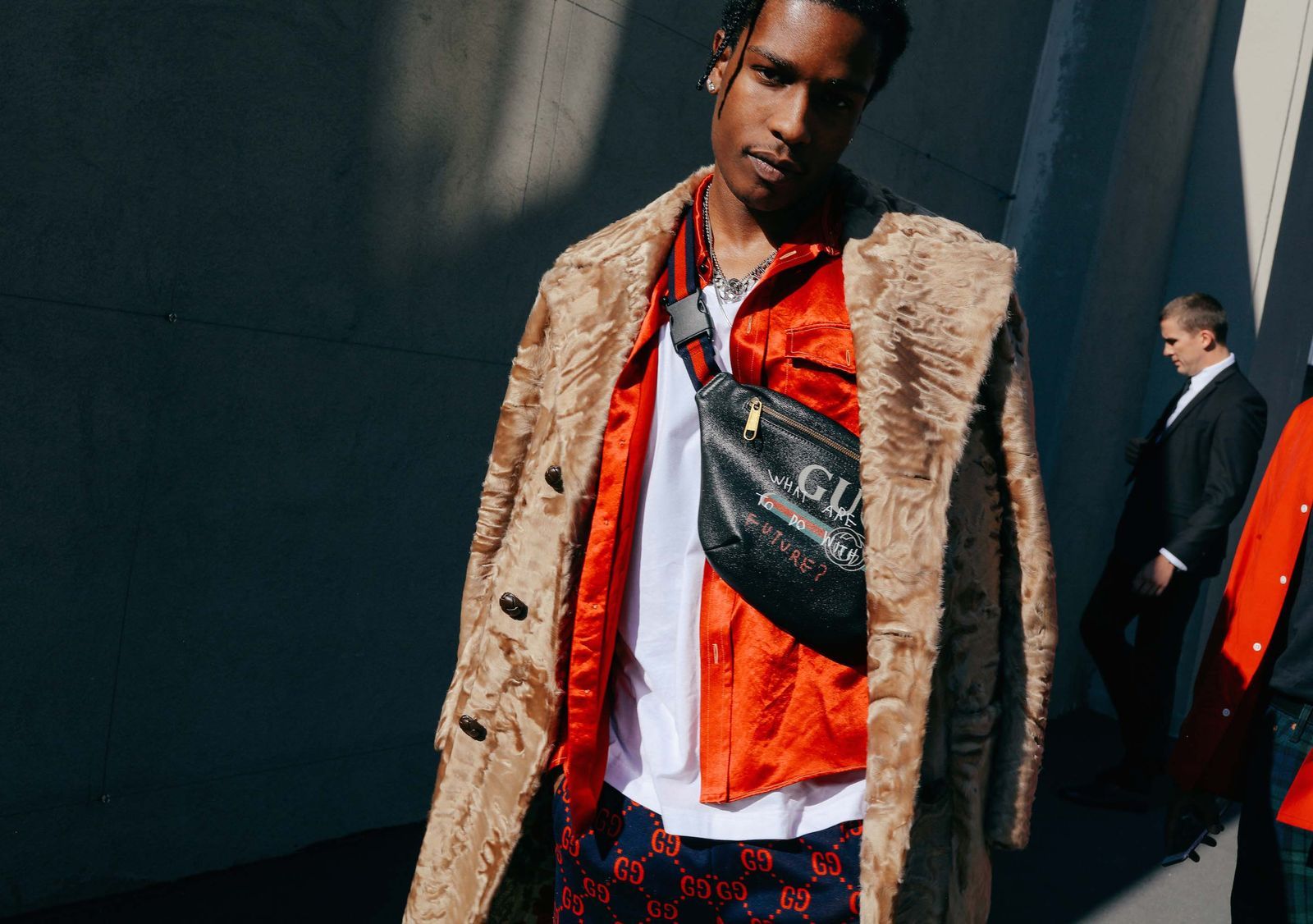 AAP Rocky in Gucci